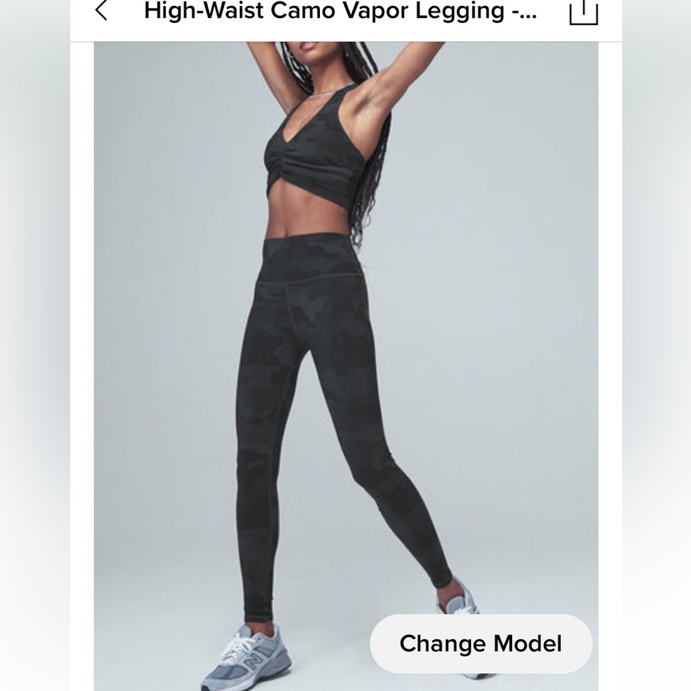 ‼️ Alo High Waist Camo Vapor Legging